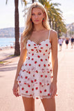 Vestido de finalistas rosa A-Line com olhos de fechadura, alças finas com folhos e franzidas, vestido de finalistas