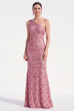 Vestido Floral de Mãe da Noiva de Champanhe Sereia com Lantejoulas