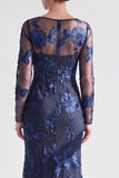 Vestido longo de mãe da noiva com gola bateau de gola bata em forma de sereia vermelha