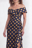 Vestido de Mãe da Noiva, sereia preta preta floral com folhos e abertura