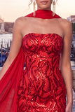 Vestido Curto de Regresso a Casa Curto Bodycon Sem Lantejoulas Douradas Bodycon com Fenda