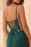 Vestido curto curto floral de regresso a casa verde verde escuro bodycon alças finas