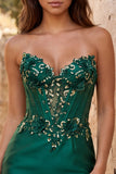 Espartilho azul-marinho Sweetheart Bodycon Floral Pagins Vestido Curto de Homecoming de Cetim