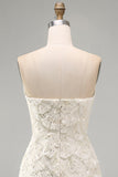 Vestido Bodycon Bodycon Downheart Ivory Sweetheart com lantejoulas