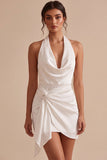 Vestidinho Branco Pequeno Bodycon Bodycon Caber