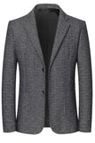 Jaqueta Blazer de Baile de Baile de Finalistas com Lapela Azul-Marinho com Escotadura