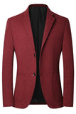 Blazer de baile de finalistas castanho castanho com um só peito