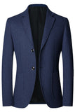Blazer de baile de finalistas castanho castanho com um só peito