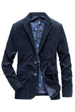 Blazer de baile de finalistas castanho castanho com um só peito