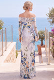 Vestido formal floral franzido floral sem alças de flor rosa vermelha com fenda