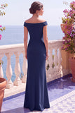 Camiso formal longo com camisas de sereia com lantejoulas champanhe