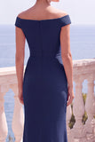Camiso formal longo com camisas de sereia com lantejoulas champanhe