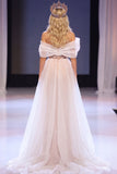 Vestido de concurso Maxi com lantejoulas assimétrico com ombros descobertos, lantejoulas