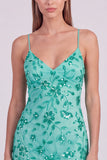 Vestido curto de regresso a casa, vestido curto com lantejoulas cor-de-rosa floral bodycon, lantejoulas e renda nas costas