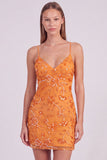 Vestido curto de regresso a casa, vestido curto com lantejoulas cor-de-rosa floral bodycon, lantejoulas e renda nas costas