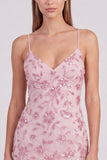 Vestido curto de regresso a casa, vestido curto com lantejoulas cor-de-rosa floral bodycon, lantejoulas e renda nas costas