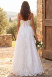 Vestido de chá de panela Corset A-Line A-Line A-Line Pearls em Renda