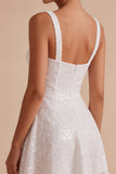 Vestidinho Mini Branco Mini Branco de Lantejoulas Brilhantes