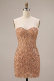 Camisola curta de finalistas Shortless Bodycon Bodycon Corset Pérola Curta de Finalistas