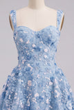 Vestido Curto Curto de Regresso a Casa A-Line A-Line Sweetheart com Lantejoulas