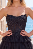 Vestido de regresso a casa, Espartilho Fúcsia Linha A, sem alças, em camadas, com apliques de renda