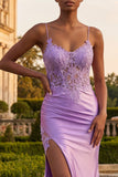 Vestido de Baile de Finalistas Longo em Espartilho com Aplicação de Champanhe e Vestido de Baile Longo
