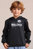 Black Halloween Família Costume Hooded Sweatshirt