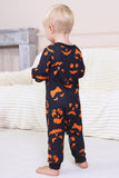 Pijamas de Halloween da Família de manga longa impressos pela Marinha