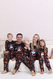 Pijamas de Halloween da Família de manga longa impressos pela Marinha