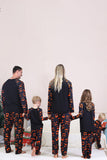 Pijamas de Halloween da Família de manga longa impressos pela Marinha