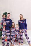Pijamas de Natal Vermelho Winter Print Família