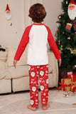 Papai Noel vermelho Print Natal Família Combinando Pijamas