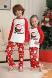 Papai Noel vermelho Print Natal Família Combinando Pijamas