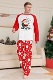 Papai Noel vermelho Print Natal Família Combinando Pijamas