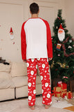 Papai Noel vermelho Print Natal Família Combinando Pijamas