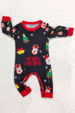 Natal aconchegante vermelho print família combinando conjunto de pijamas