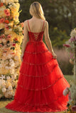 Vestido de Baile Longo Sem Alças em Lavanda Brilhante com Lantejoulas