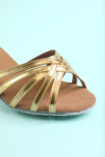 Sandálias de ouro femininas