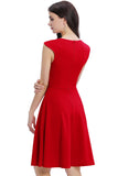 Vestido vermelho do baile