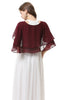 Carregar imagem no visualizador da galeria, Chiffon Shawls e Wraps para vestido de noite