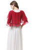 Carregar imagem no visualizador da galeria, Chiffon Shawls e Wraps para vestido de noite