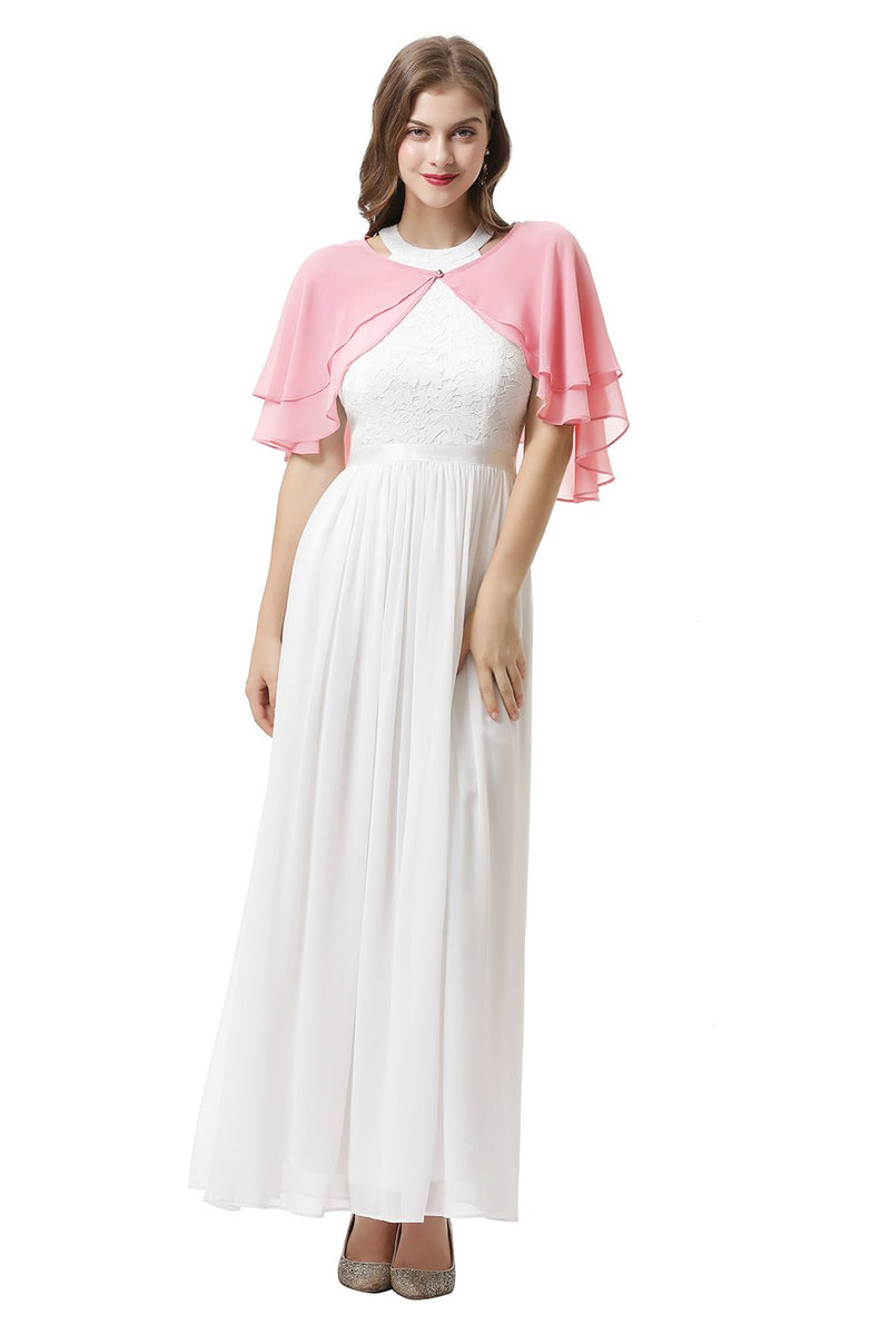 Carregar imagem no visualizador da galeria, Chiffon Shawls e Wraps para vestido de noite