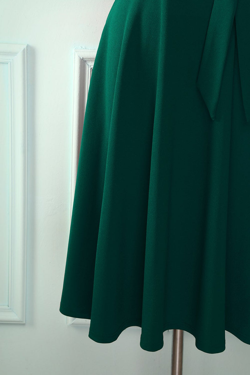 Carregar imagem no visualizador da galeria, Vestido Verde Escuro Suave