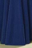 Vestido Azul Royal Longo Formatura