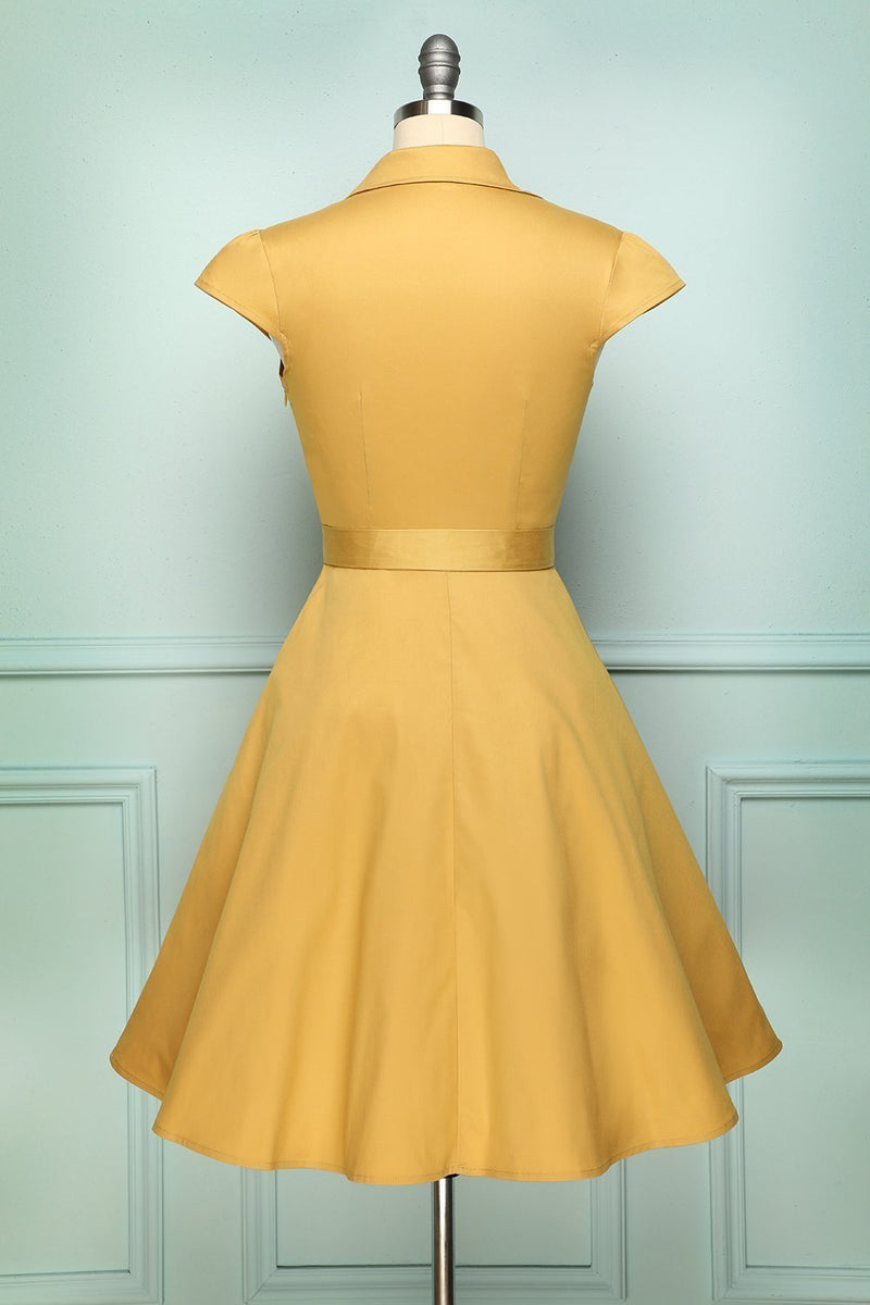 Carregar imagem no visualizador da galeria, 1950s Turmeric Swing - ZAPAKA