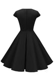 Vestido Bolinhas Vermelhas 1950
