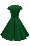 Vestido Bolinhas Vermelhas 1950