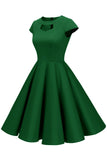 Vestido Bolinhas Vermelhas 1950