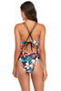 Carregar imagem no visualizador da galeria, deixa blue one piece swimsuit