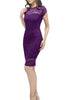 Carregar imagem no visualizador da galeria, Blush Lace Bodycon Party Dress